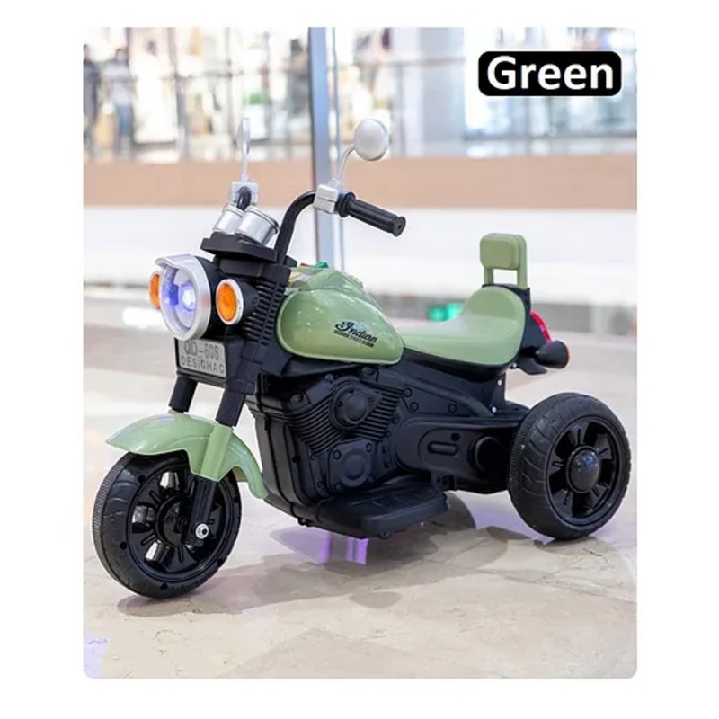 JoyRide Harley Battery Operated Ride On Bike for Kids with Music and Lights, for 2 to 5 Year Child with Foot Accelerator Made in India