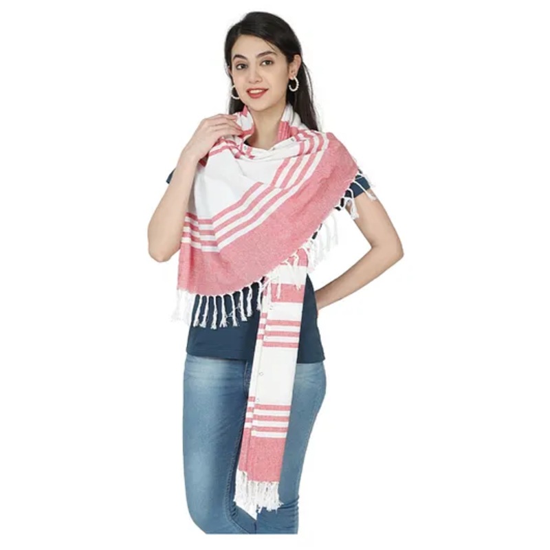 nene Mother’s Multi Purpose Large Size Nursing Feeding Scarf Wrap Stole – Red