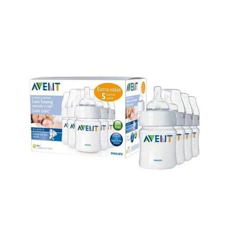 Philips Avent Natural Feeding Bottles Pack Of 5 – 120ml