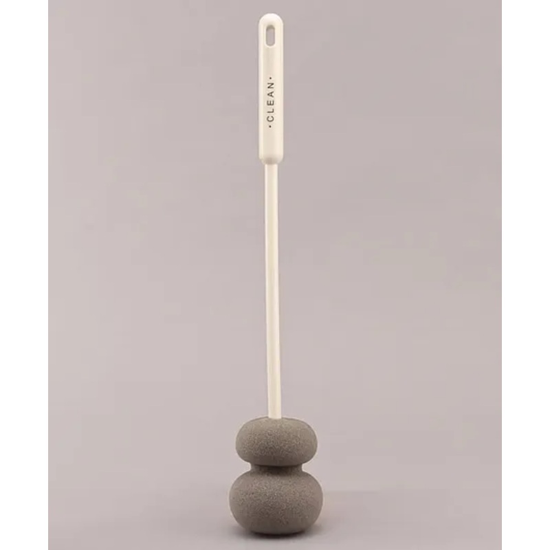 Round Shaped Spong Brush- Grey