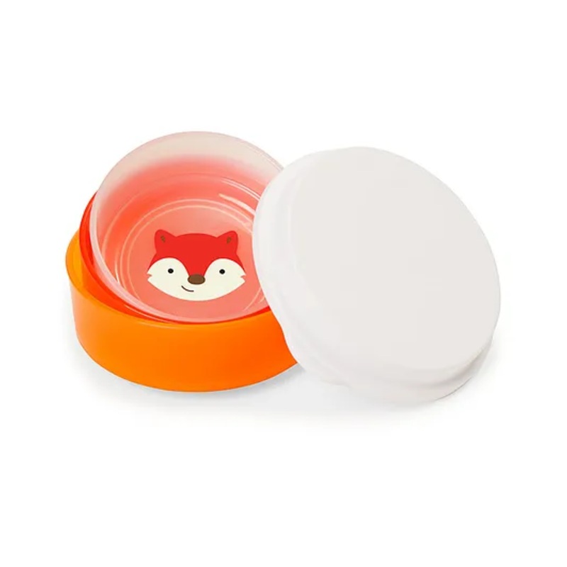Skip Hop Feeding & Weaning Zoo Smart Serve Non-Slip Bowls Fox Weaning Accessory