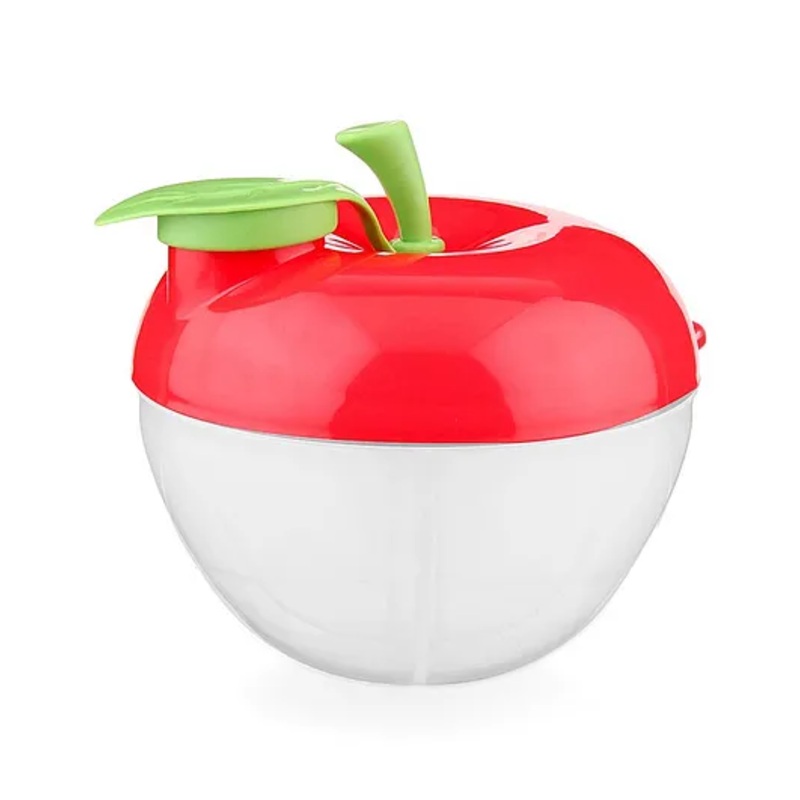 Apple Shaped Milk Powder Container – Red
