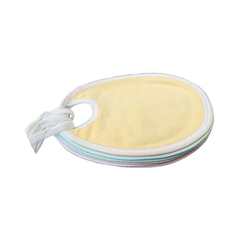 Brandonn Solid Color Bibs Cum Apron Set of 6 – Multicolor