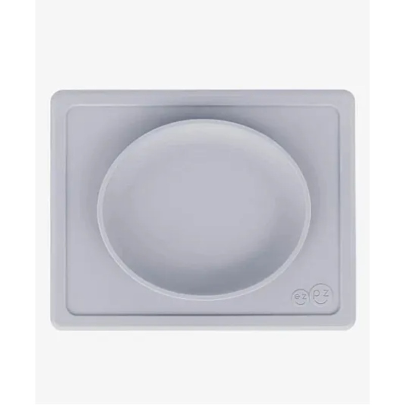 ezpz FDA Tiny Plate Pewter 6 months+