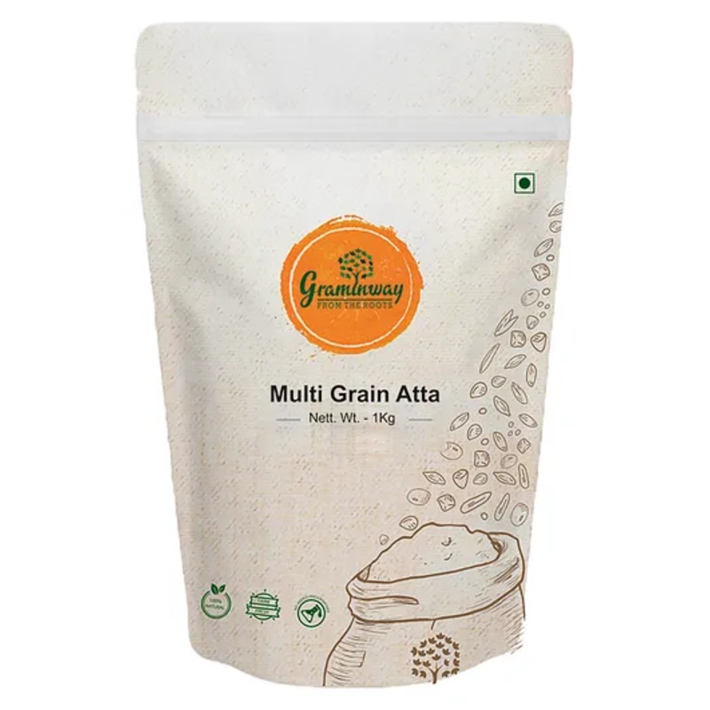 Graminway Multi Grain Atta 1kg Pack of 2