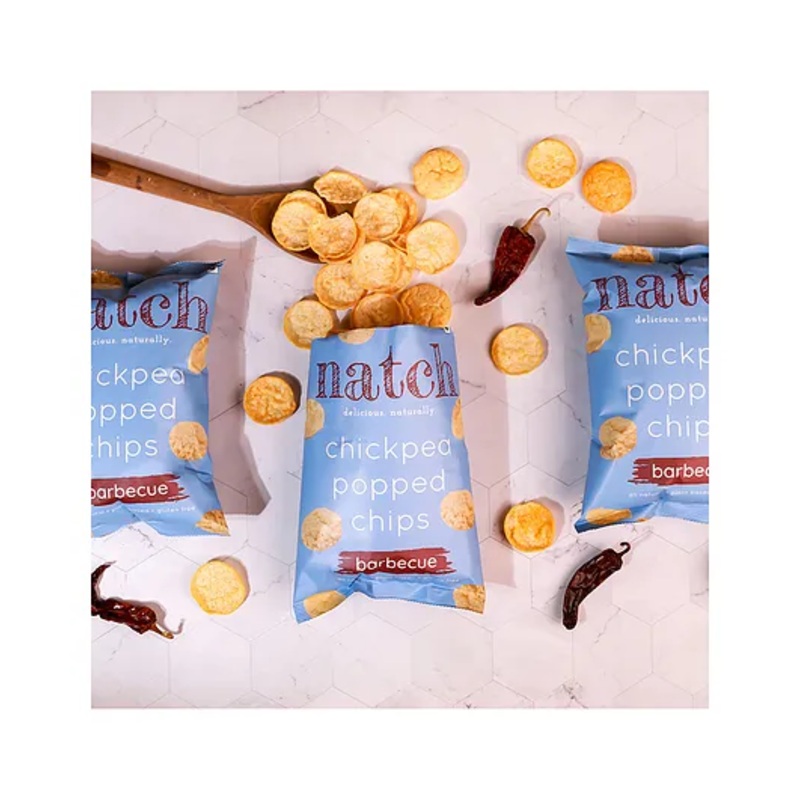 Natch chickpea popped chips – barbecue (pack of 3 – 55g)