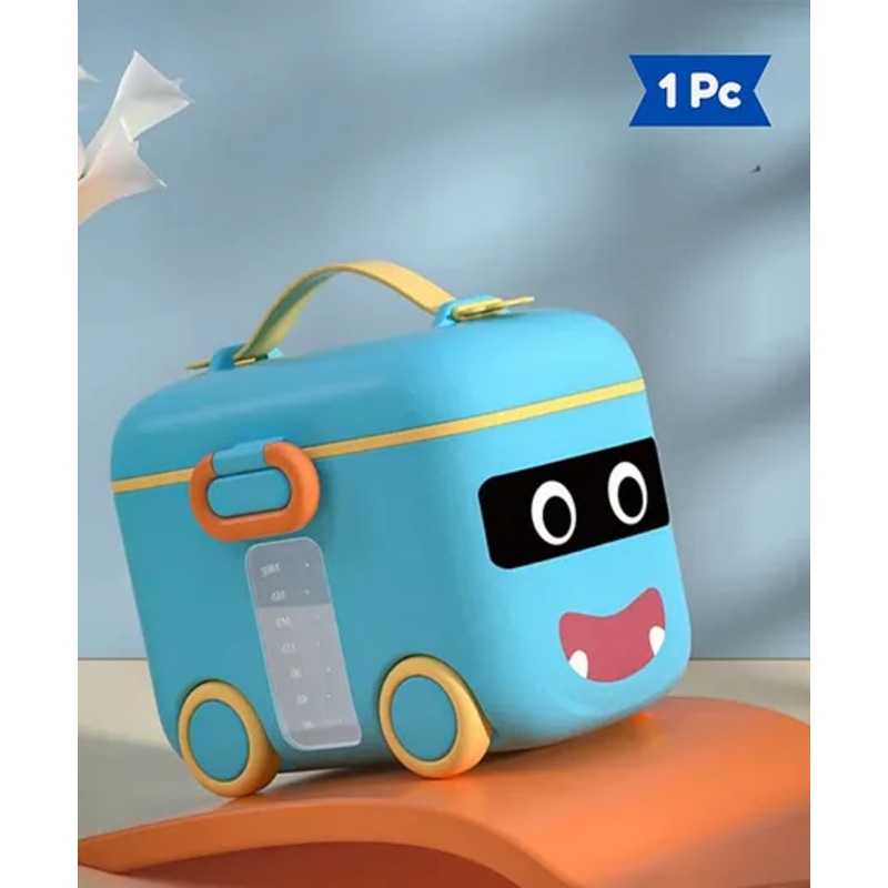 Bubble Trouble Baby Milk Powder Dispenser, Kids Milk Powder Storage Container – 180g Blue