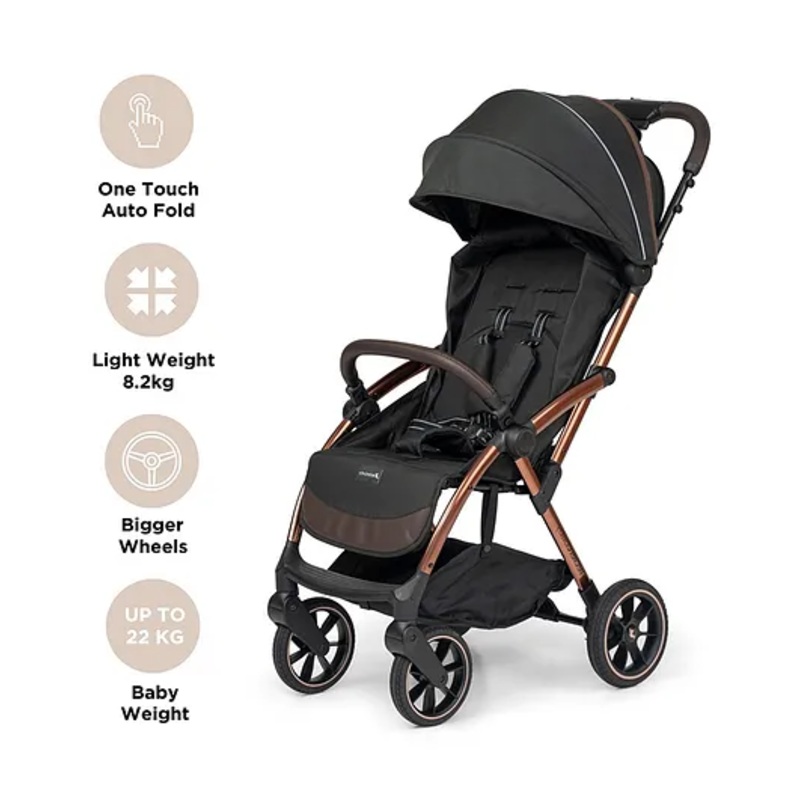 Leclerc Baby Influencer XL Stroller Black Brown
