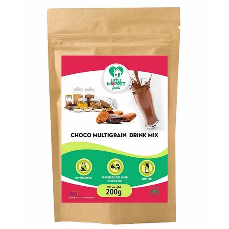 Little Moppet Foods Choco Multigrain Health Drink – 200g