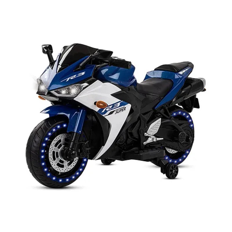 SRECAP R3 Rechargeable Battery Operated Bike for Kids – Blue