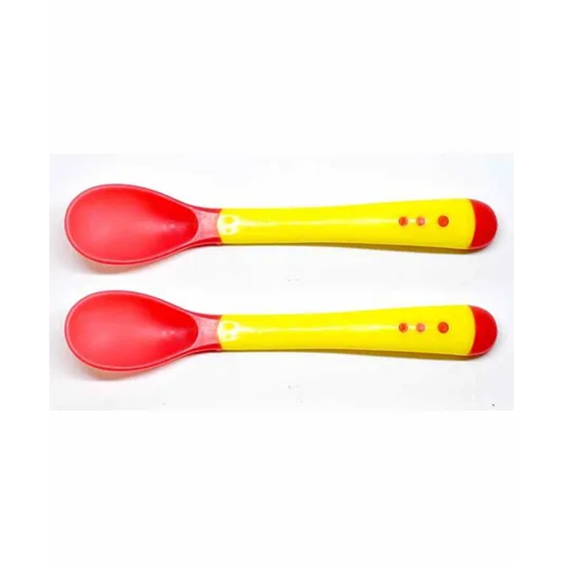 The Little Lookers Temperature Sensing Spoon Pack of 2 – Yellow