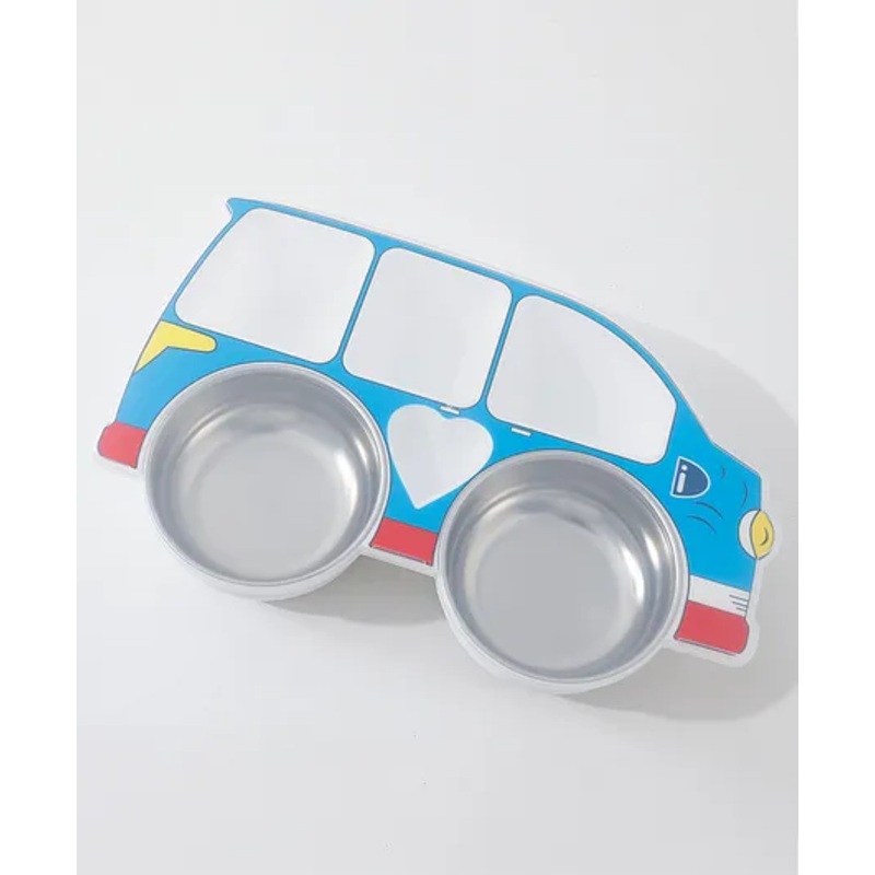 Car Shaped  Section Plate -Blue