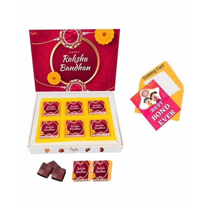 Expelite Rakhi Theme Chocolate Combo – Multicolor