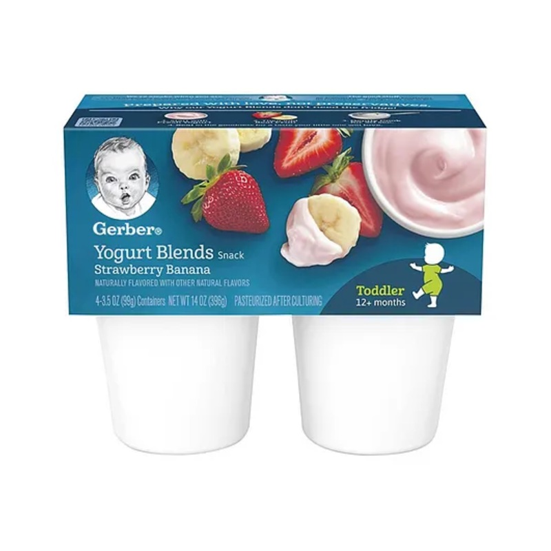 Gerber Yogurt Blends Snack (14oz) – Strawberry Banana