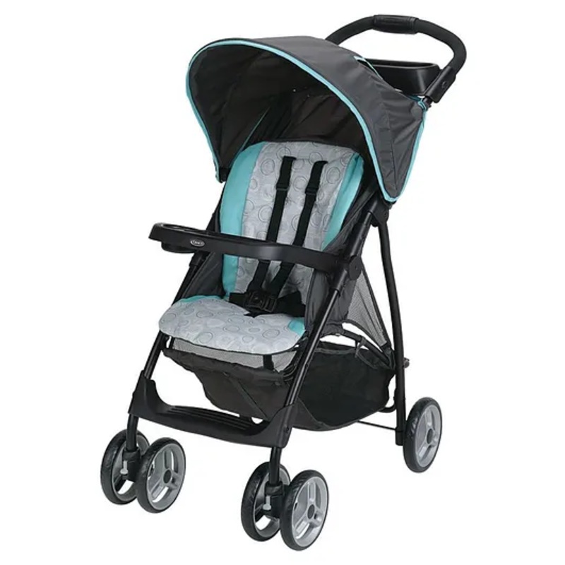 Graco  LiteRider LX Foldable Lightweight Travel Stroller Tenley – Blue