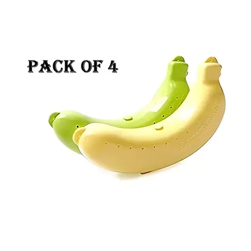 INPOUT Pack of 4 Banana Cases(Color may Vary)