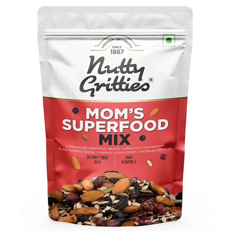 Nutty Gritties Mom’s Superfood Trail Mix Healthy Snack – 200 gm