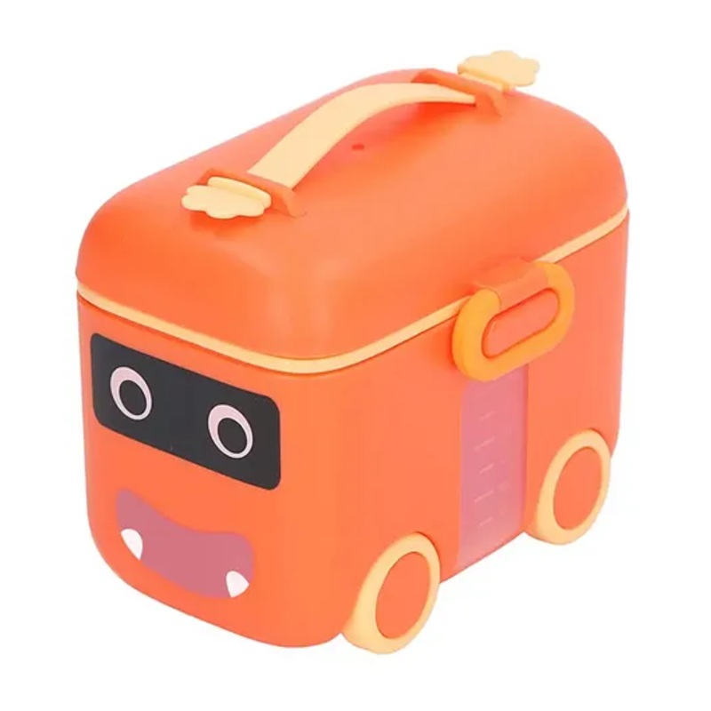 Adore TUK TUK Milk Powder Formula Storage & Dispenser Box Spill Proof Orange – 180g