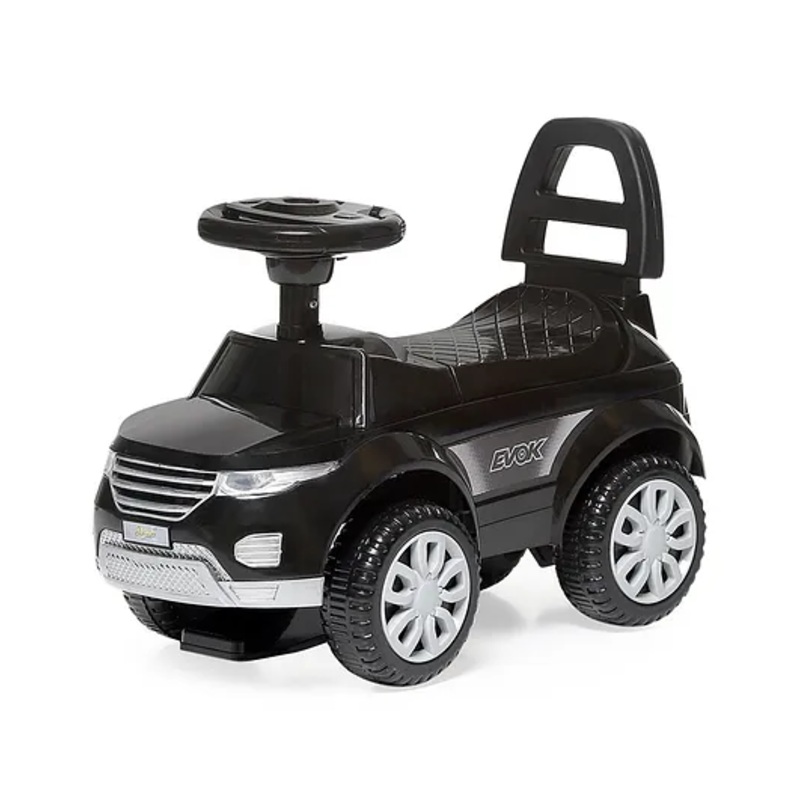 Dash Evok Ride-On with under Seat Storage Backrest – Black