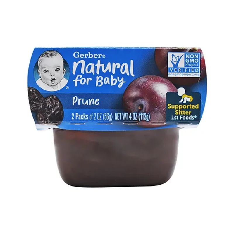 Gerber 1st Foods for Supported Sitter – Prune (2x56g)