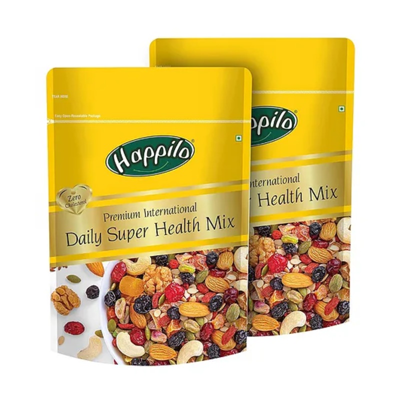 Happilo Daily Super Health Mix Snack – 160g (Pack of 2)