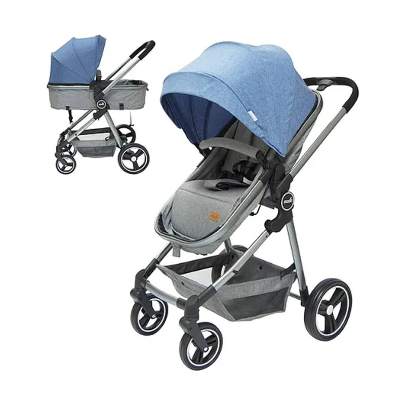 Moon Pro – 2in1 Stroller Blue Birth to 15 kg