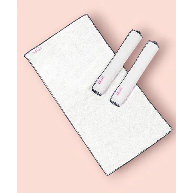 Mumma’s Touch Organic Bamboo Baby Towel Wash Cloth – White – Pack of 3