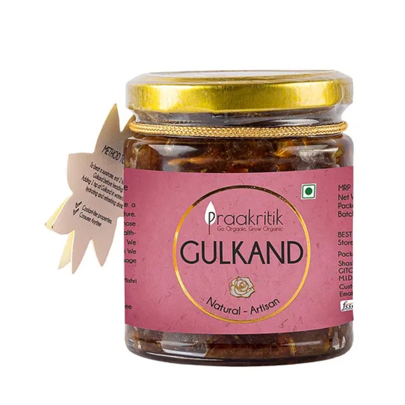 Praakritik Natural Artisan Mishri Gulkand – 250 gm
