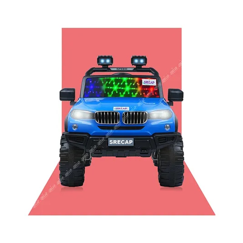 Srecap Kids Rechargeable Battery Operated Jeep for Kids – Blue