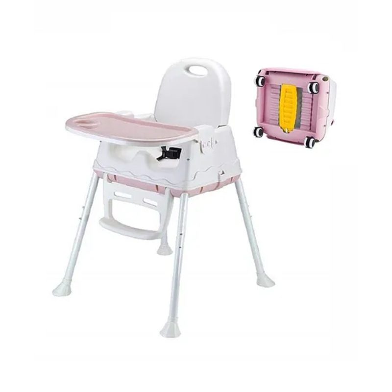 Syga 3 in 1 High Chair – Pink