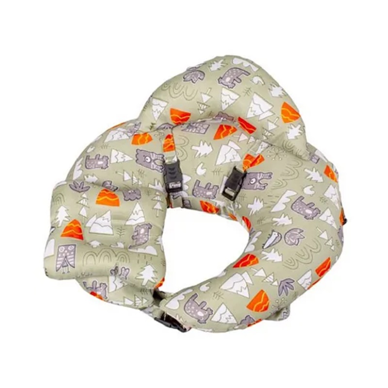 VOIDROP Baby Breast Feeding Pillow for Mom Breast feeding, Nursing Pillow with Infant Support Cushion Multi Nursing Pad with Removable Neck Belt for Mom use – Cotton