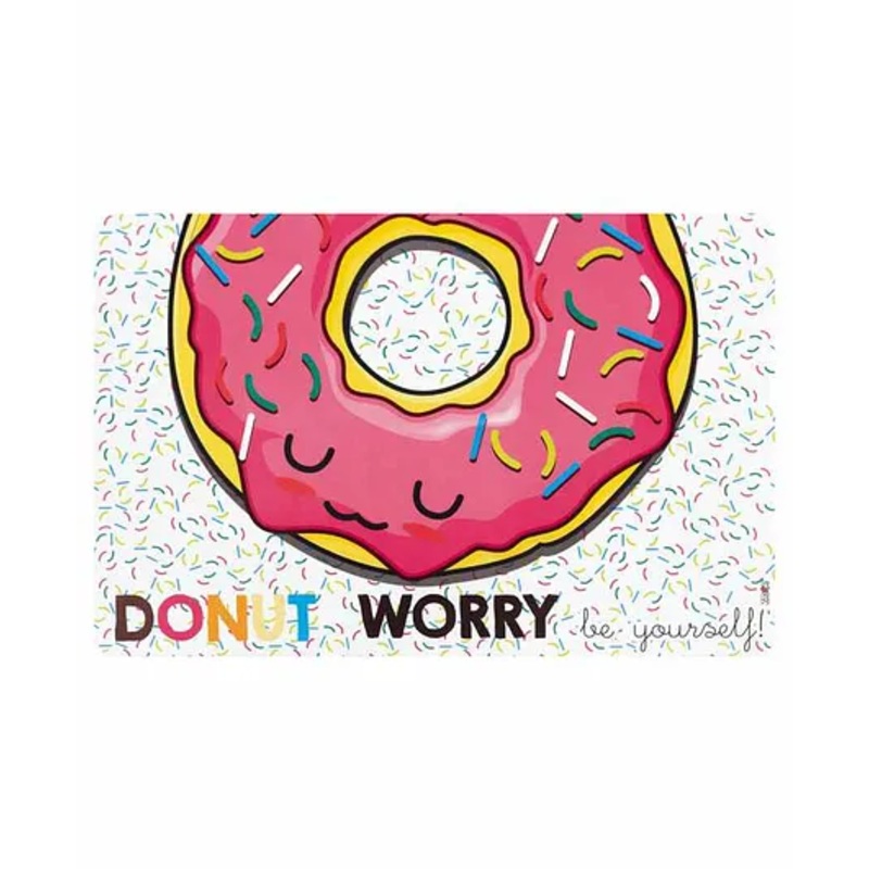 Arditex Zaska Dining Table Place Mat Donuts Design Pack of 4 – Multicolor
