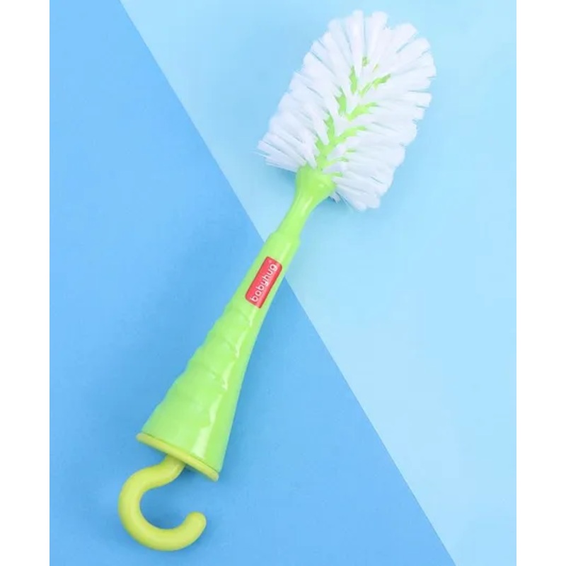 Babyhug Bottle Cleaning & Nipple Brush – Green