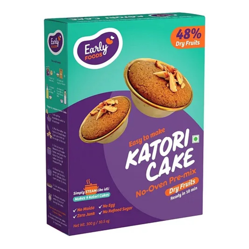 Early Foods Dry Fruits Katori Cake Mix 300g
