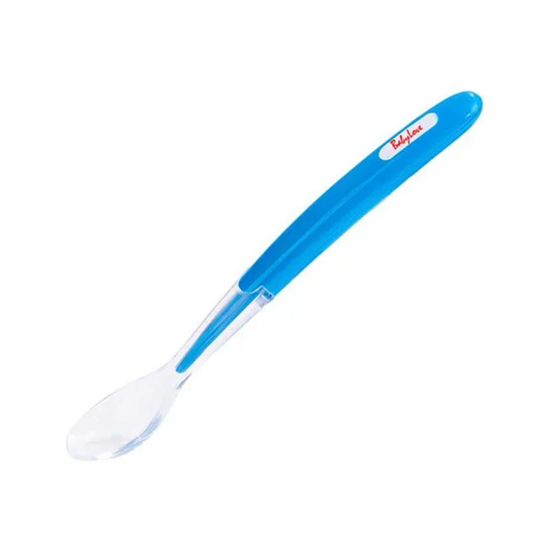 FANTASY INDIA Baby Love Soft Tip SiliconeGel Spoon – Blue