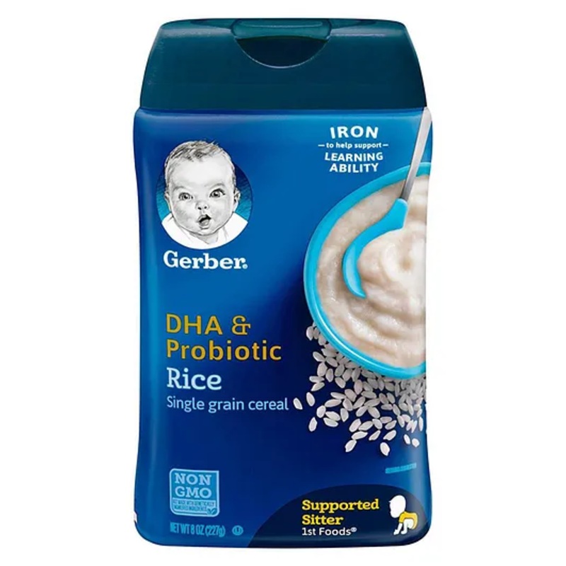 Gerber Cereal for Baby, DHA, and Probiotic Rice -227gm