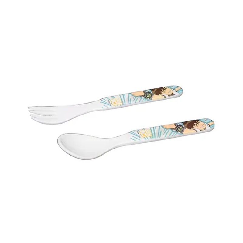 HOOM Melamine Spoon & Fork Set -BEN10