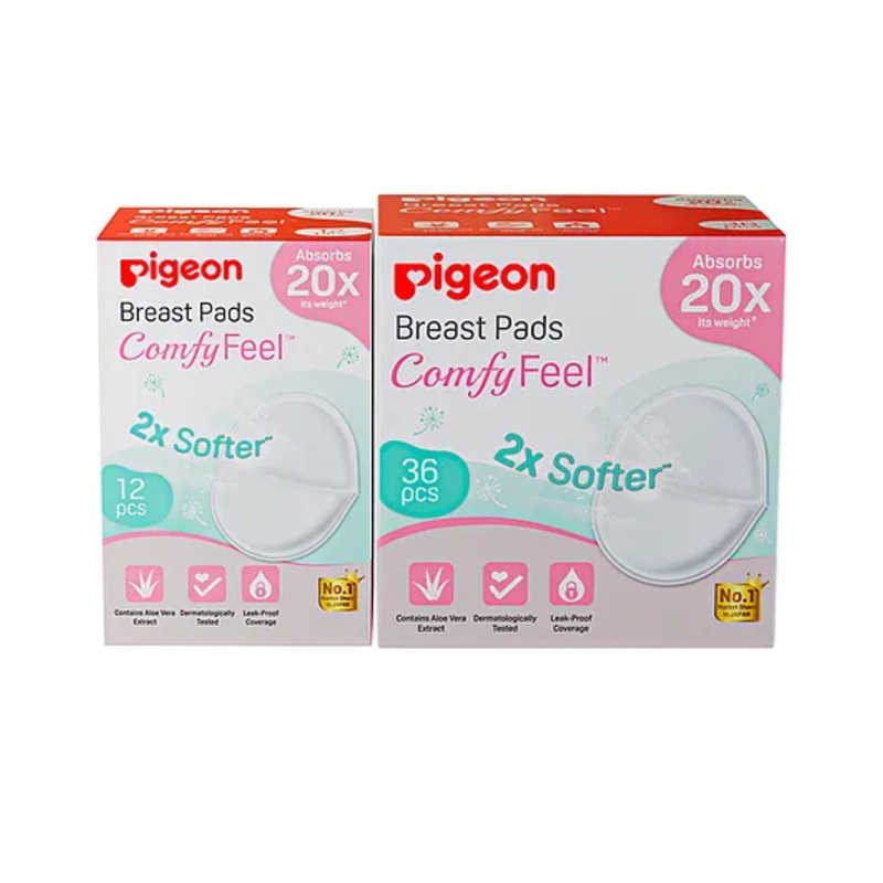 Pigeon Breast Pads Comfy Feel Pack of 2 – 48 Pieces