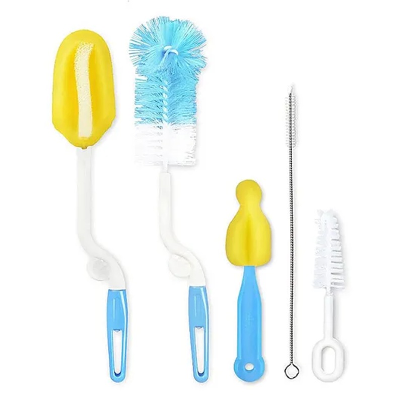 Safe-O-Kid Bottle Cleaning Set – Yellow Blue