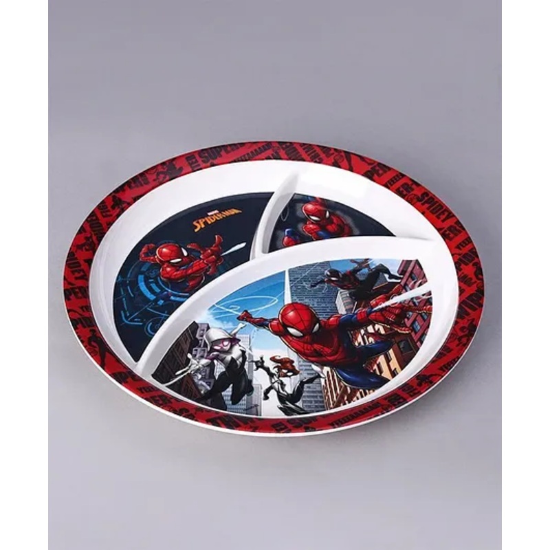 Spider Man 3 Partition Rnd Plate – Multicolor (Color and design may vary)