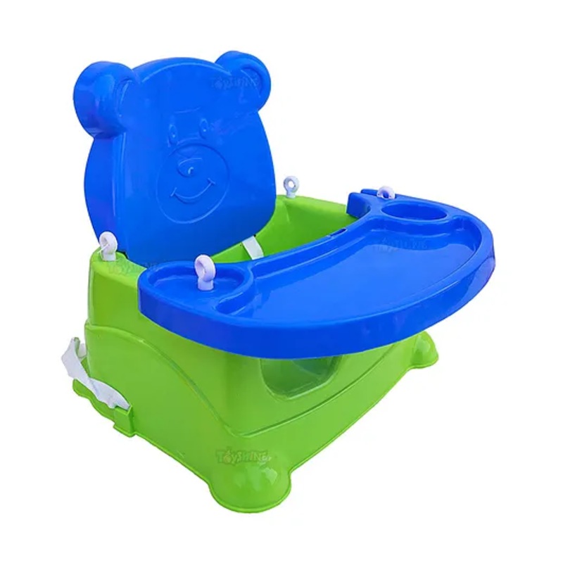 Toyshine Multipurpose Baby Booster Seat Swing Feeding High Chair Green