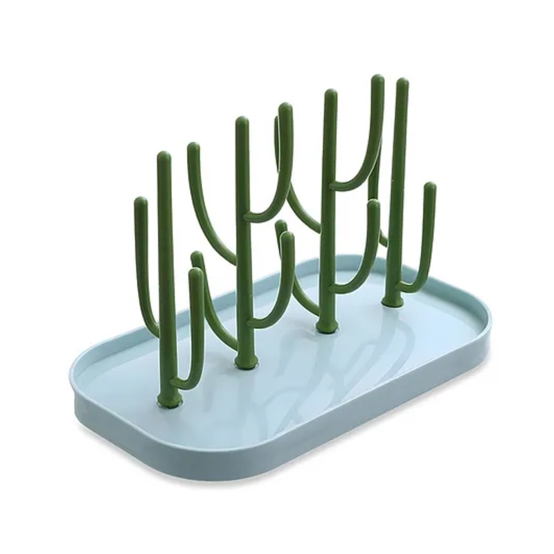Bembika Baby Drying Rack For Bottles Baby Bottle Drying Stand For Babies – Green