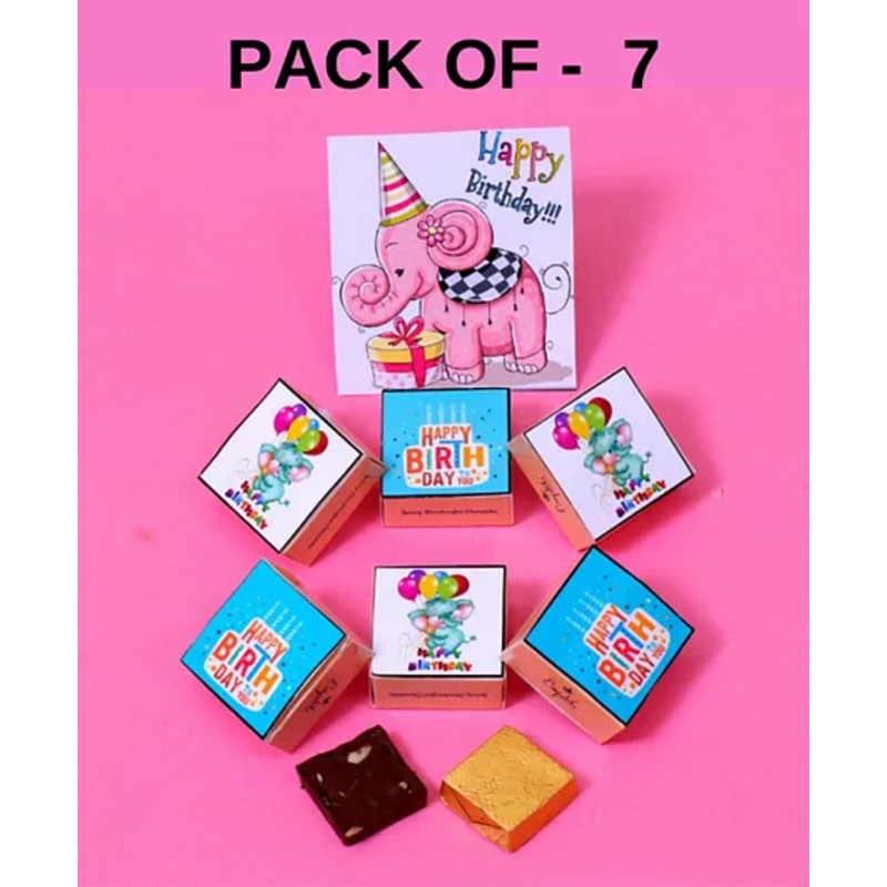 Expelite Elephant Theme Chocolate Gift Combo – 7 Pieces