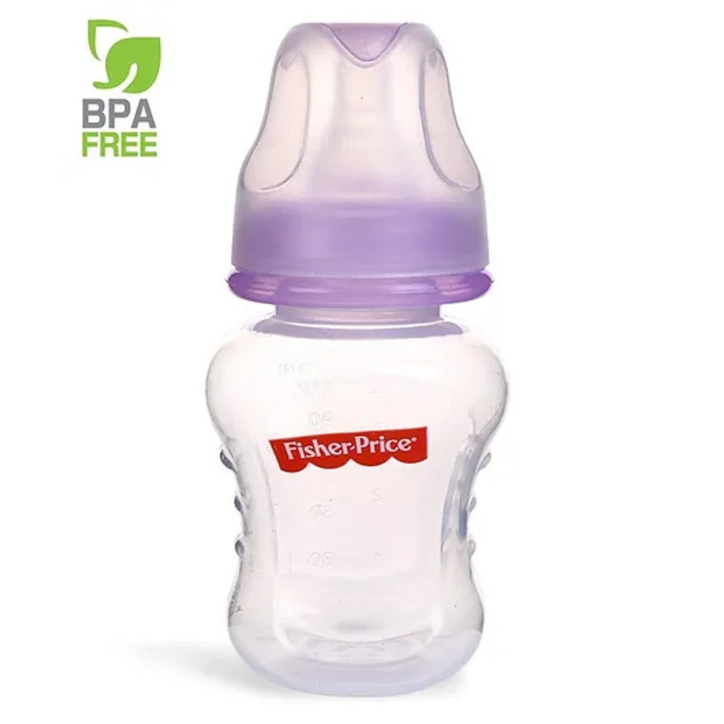 Fisher Price Ultra Care Regular Neck Polypropylene Sterilizable Feeding Bottle Purple – 120 ml