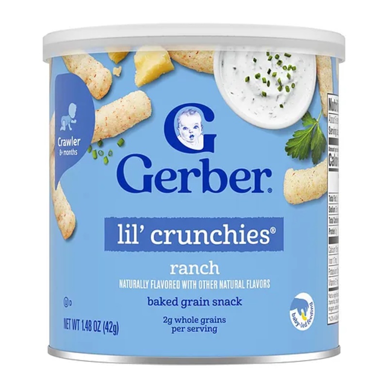 Gerber Snacks for Baby, Lil Crunchies Ranch-42 g