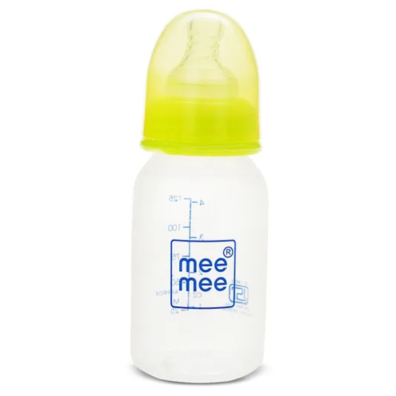 Mee Mee Polypropylene Eazy Flo Premium Feeding Bottle Green – 125 ml