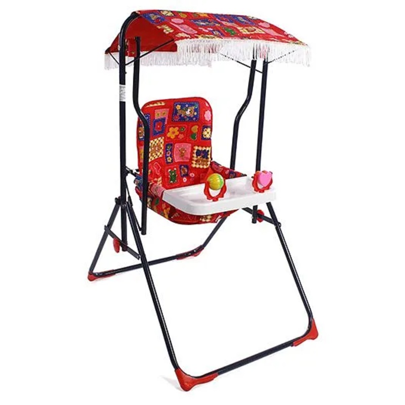 Mothertouch Garden Swing – Red Black