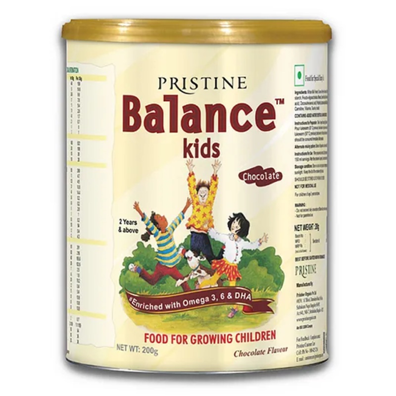 Pristine Balance Kids Chocolate – 200 g