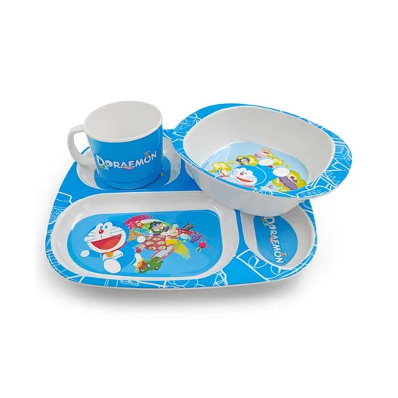 Superware Melamine Kids Dinner Set- Doraemon-Gadget ( Set of 3 )