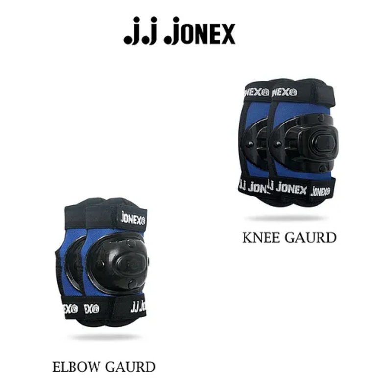 JJ Jonex Protective Elbow and Knee Guard – Blue